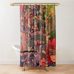 Inazuma Eleven Characters Shower Curtain