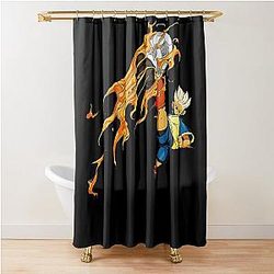 Inazuma Eleven Football Shower Curtain