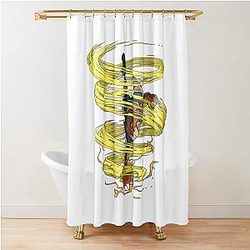 Inazuma Eleven: Axel Blaze Gouenji fanart Shower Curtain