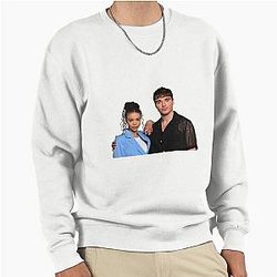 India Amarteifio and Corey Mylchreest Pullover Sweatshirt