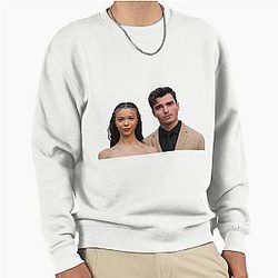 India Amarteifio and Corey Mylchreest Pullover Sweatshirt