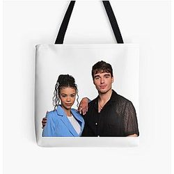 India Amarteifio and Corey Mylchreest All Over Print Tote Bag