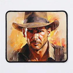 Indiana Jones Artwork Mouse Pad
