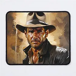 Indiana Jones Art Mouse Pad