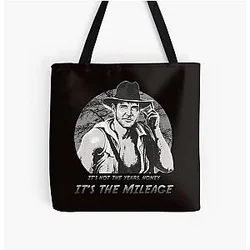 Indiana Jones Honey It's The Mileage All Over Print Tote Bag