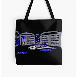 Indiana Jones video game tomb museum All Over Print Tote Bag