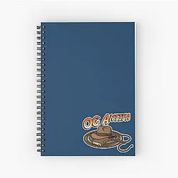ANTIFA Indiana Jones Spiral Notebook