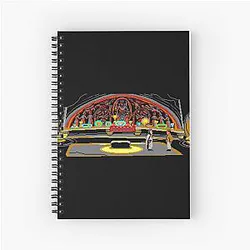 Indiana Jones video game Holy Grail Spiral Notebook