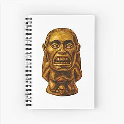 Indiana Jones Golden Idol Spiral Notebook