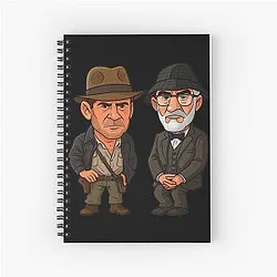 Movie Legends: Indiana Jones and the Last Crusade Notebook