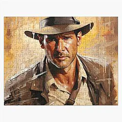 Indiana Jones Paint Artwork Puzzle