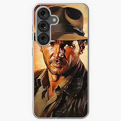 Indiana Jones Artwork Soft Case for Samsung Galaxy