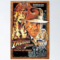 Indiana Jones and the Temple of Doom Poster was changed by me to: Indiana Jones and the Temple of Doom