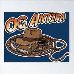 ANTIFA Indiana Jones Poster
