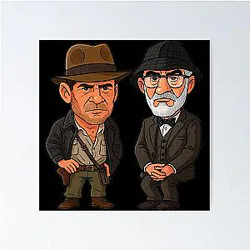 Movie Legends: Indiana Jones and the Last Crusade Poster
