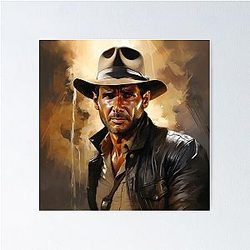 Indiana Jones Art Poster