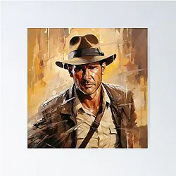 Indiana Jones Artwork Poster