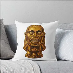 Indiana Jones Golden Throw Pillow