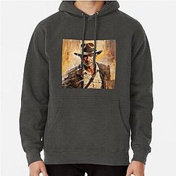 Indiana Jones Paint Artwork Hoodie