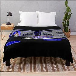 Indiana Jones video game throw blanket