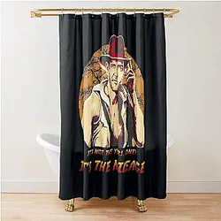 Indiana Jones Honey It's The Mileage Shower Curtain
