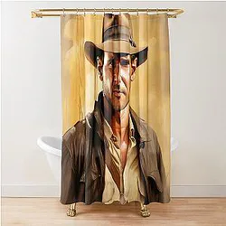 Indiana Jones Shower Curtain