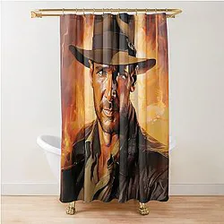 Indiana Jones Shower Curtain