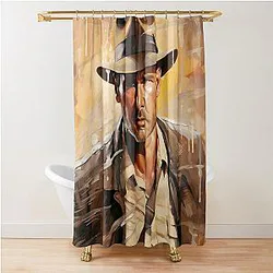 Indiana Jones Shower Curtain