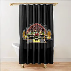 Indiana Jones Video Game Holy Grail Shower Curtain