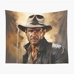 Indiana Jones Art Tapestry