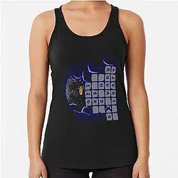 Indiana Jones and the Last Crusade videogame challenge Racerback Tank Top
