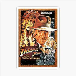 Indiana Jones and the Temple of Doom Sticker