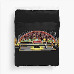 Indiana Jones video game Holy Grail Duvet Cover