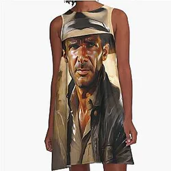 Indiana Jones A-Line Dress