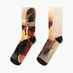 Indiana Jones Artwork Socks