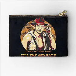 Indiana Jones It's Not the Years Honey It's the Mileage Pouch