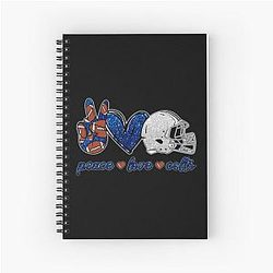 Art Indianapolis Colts Spiral Notebook