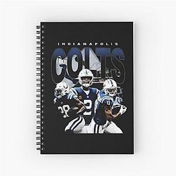 Art Indianapolis Colts Spiral Notebook