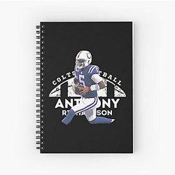 Art Indianapolis Colts Spiral Notebook
