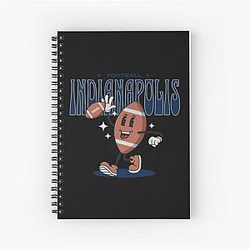 Art Indianapolis Colts Spiral Notebook