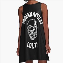 Art Indianapolis Colts A-Line Dress