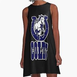Art Indianapolis Colts A-Line Dress