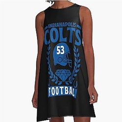 Art Indianapolis Colts A-Line Dress