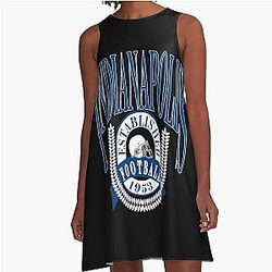 Art Indianapolis Colts A-Line Dress