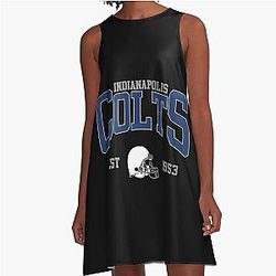 Art Indianapolis Colts A-Line Dress