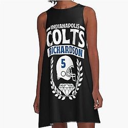 Art Indianapolis Colts A-Line Dress