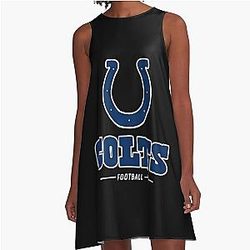 Art Indianapolis Colts A-Line Dress