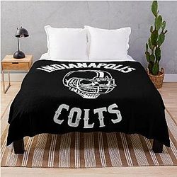 Art Indianapolis Colts Throw Blanket