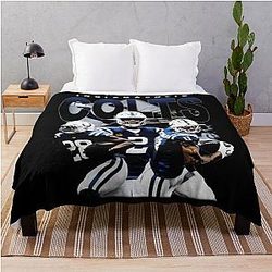 Art Indianapolis Colts Throw Blanket