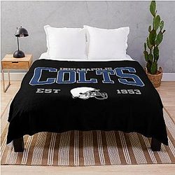 Art Indianapolis Colts Throw Blanket